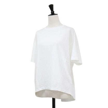 24春夏 リネン ワイド カットソー / ORNE TRAIL Tシャツ 半袖 クルーネック