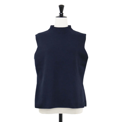 25春夏 ボトルネック ノースリーブ ニット / Fulton Thoma Sweater ストレッチ ウォッシャブル