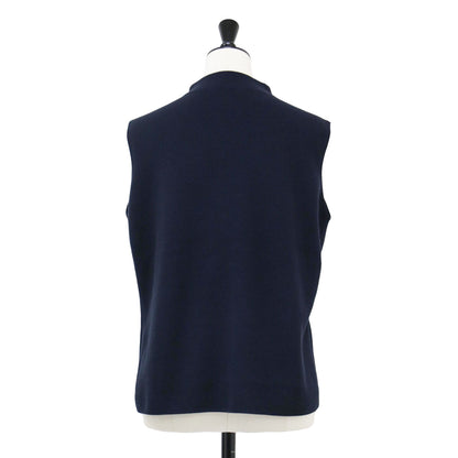 25春夏 ボトルネック ノースリーブ ニット / Fulton Thoma Sweater ストレッチ ウォッシャブル