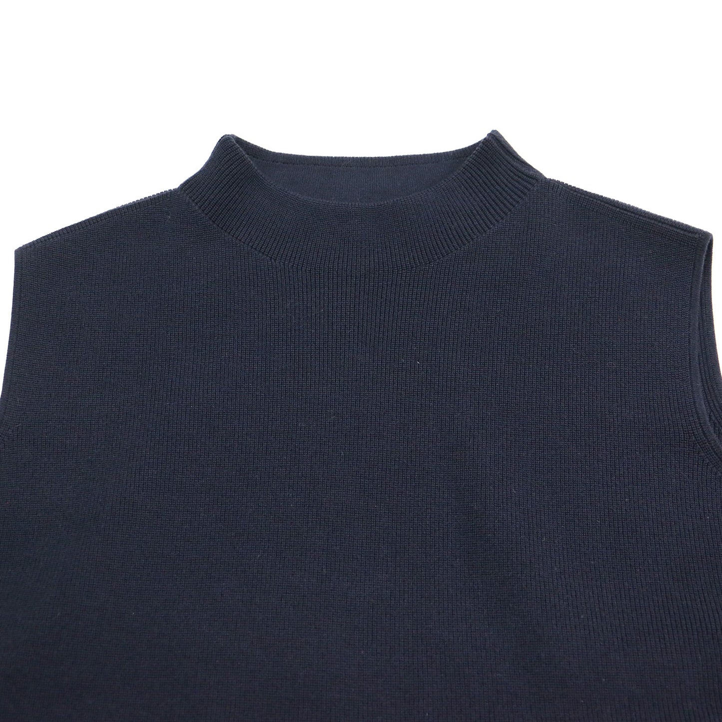 25春夏 ボトルネック ノースリーブ ニット / Fulton Thoma Sweater ストレッチ ウォッシャブル