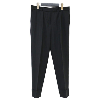 テーパード パンツ / スラックス クロップド丈 センタープレス ストレッチ