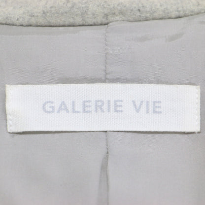 ライトメルトン チェスターコート / ロング テーラードカラー コクーン メンズライク ウール カシミヤ