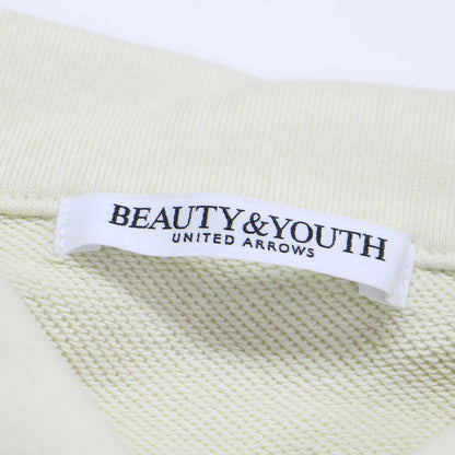 24秋冬 コットン 裏毛 ショート ポロ スウェット プルオーバー / 長袖 クロップド丈