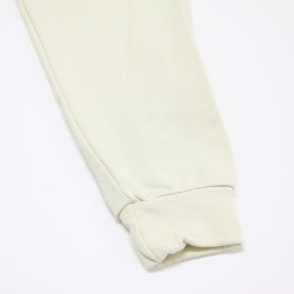 24秋冬 コットン 裏毛 ショート ポロ スウェット プルオーバー / 長袖 クロップド丈