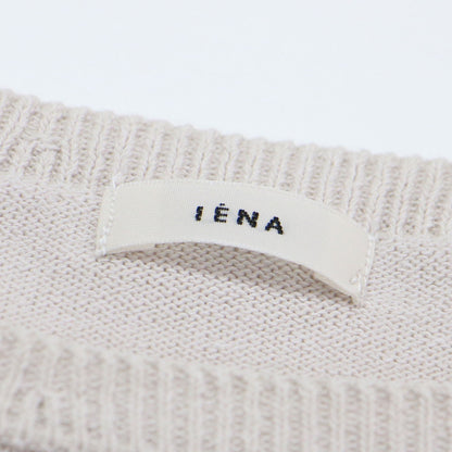 コットン ストレッチ タック パフスリーブ プルオーバー / ニット 5分袖 ボリュームスリーブ