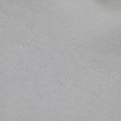 コットン ストレッチ タック パフスリーブ プルオーバー / ニット 5分袖 ボリュームスリーブ