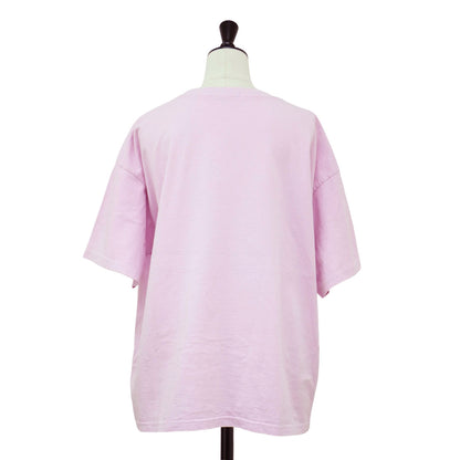 プリント ワイド Tシャツ / BABBLE PT カットソー 半袖 ショートスリーブ ロゴ コットン