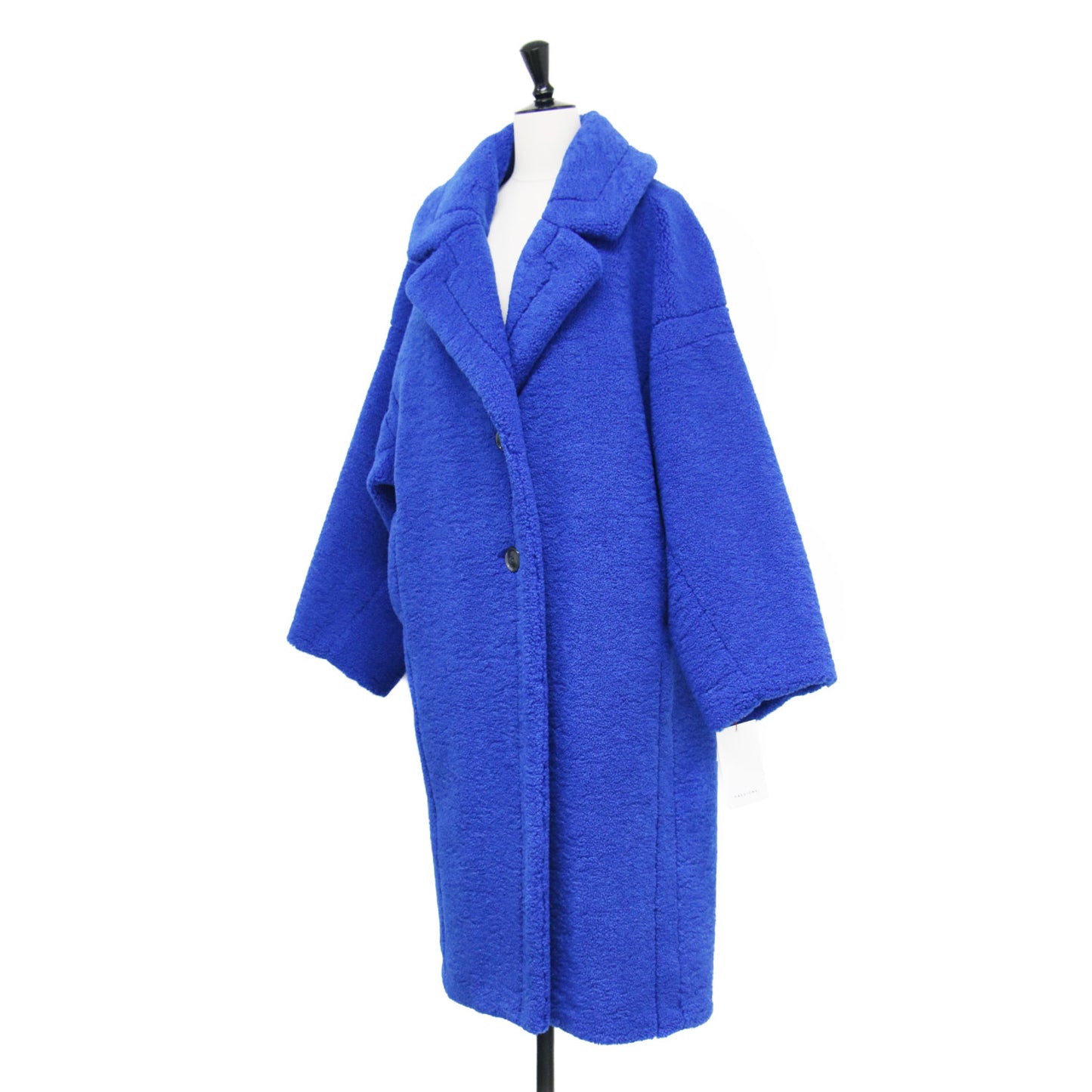 23秋冬 スライバーモッサ テディベアコート / 長袖 ロング丈 ドロップショルダー ストレート ボア