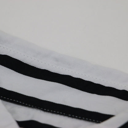 × SHIPS 別注 23春夏 ストライプ シャツ ワンピース / チュニック 長袖 ミディ丈 ワイドシルエット