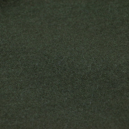 22秋冬 圧縮ウール フリル ボーダー ブラウス / BORDER CUFF WOOL TOP プルオーバー 7分袖 クルーネック コンパクトシルエット