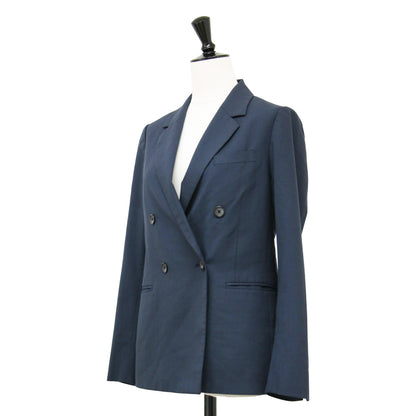 20秋冬 ダブル テーラード ジャケット / カチリラシリーズ 長袖 ダブル スリット 防シワ ストレッチ ウォッシャブル