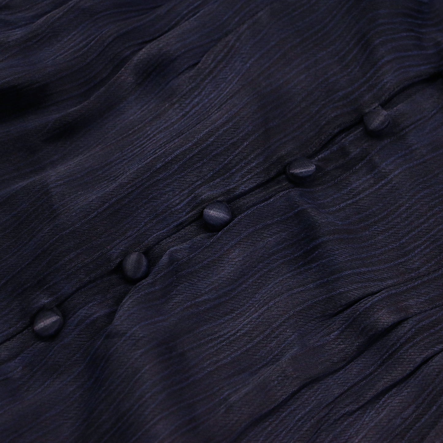 22秋冬 サテン タック ワンピース / ドレス 長袖 Vネック ロング丈 フレア リボン