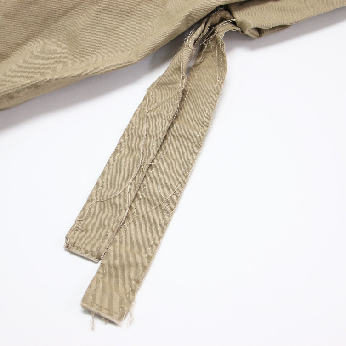 25春夏 ボリューム コットン ドレス / VOLUME COTTON DRESS ワンピース ハーフスリーブ チノ カットオフ ギャザー コットン