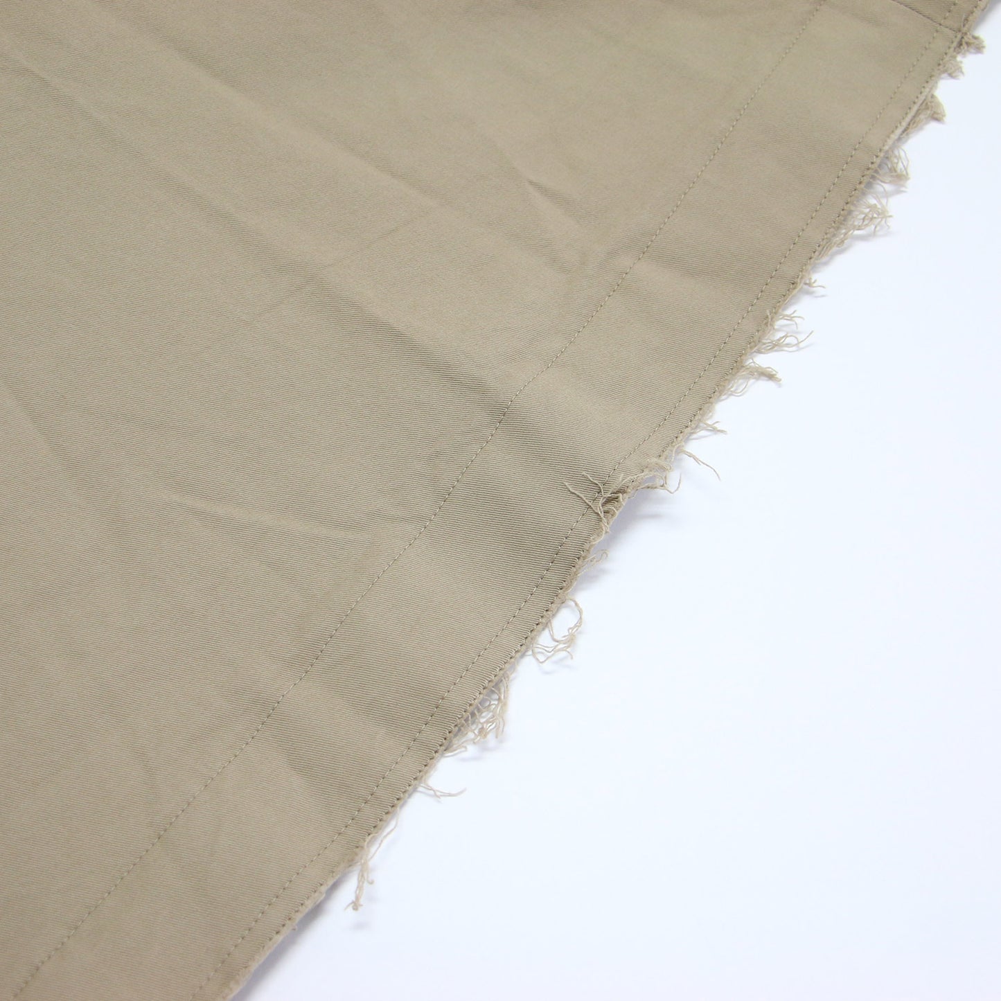 25春夏 ボリューム コットン ドレス / VOLUME COTTON DRESS ワンピース ハーフスリーブ チノ カットオフ ギャザー コットン