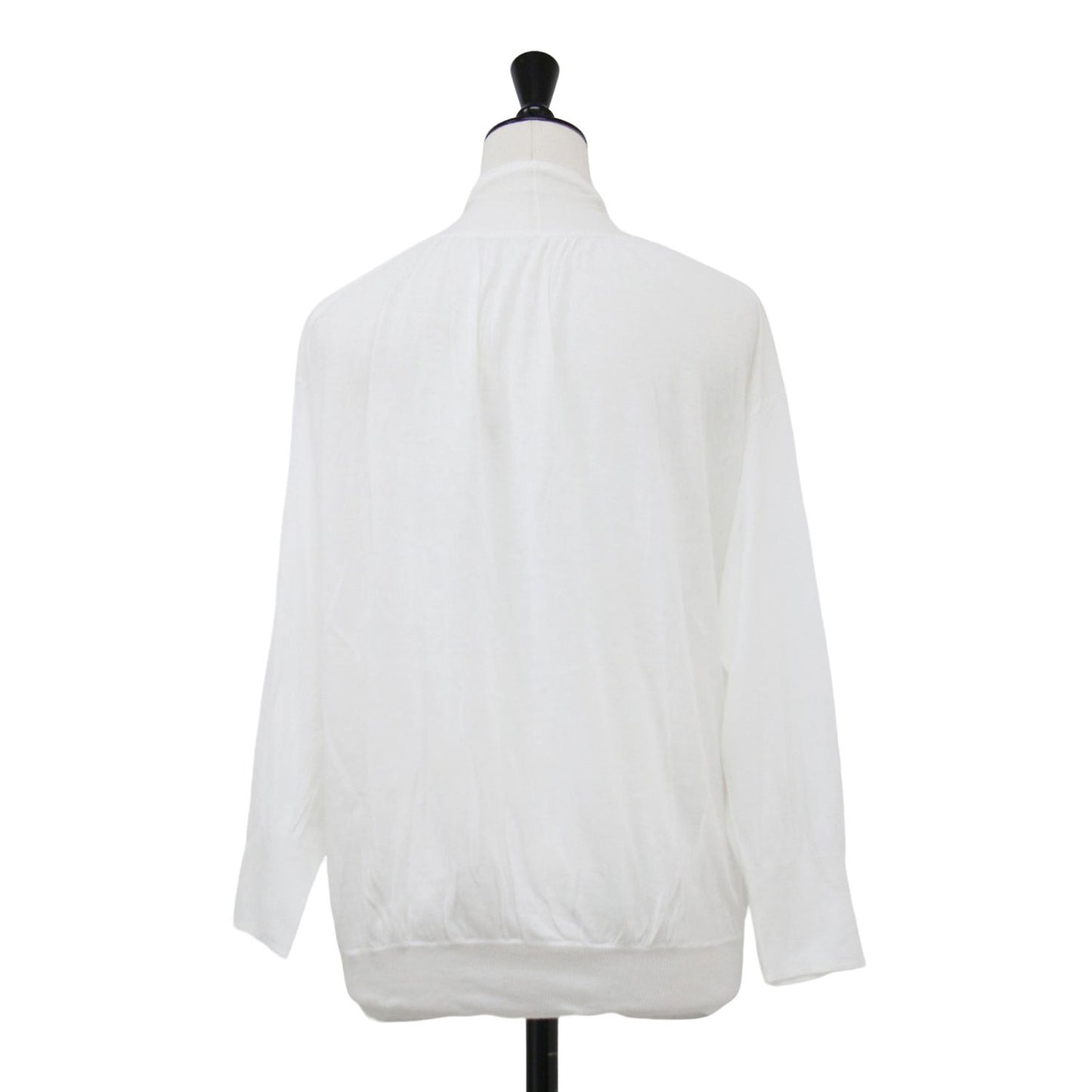 ヘブンリー シアー ニット ドルマン Vネック カーディガン / Heavenly Sheer Knit 長袖 コットン ウォッシャブル