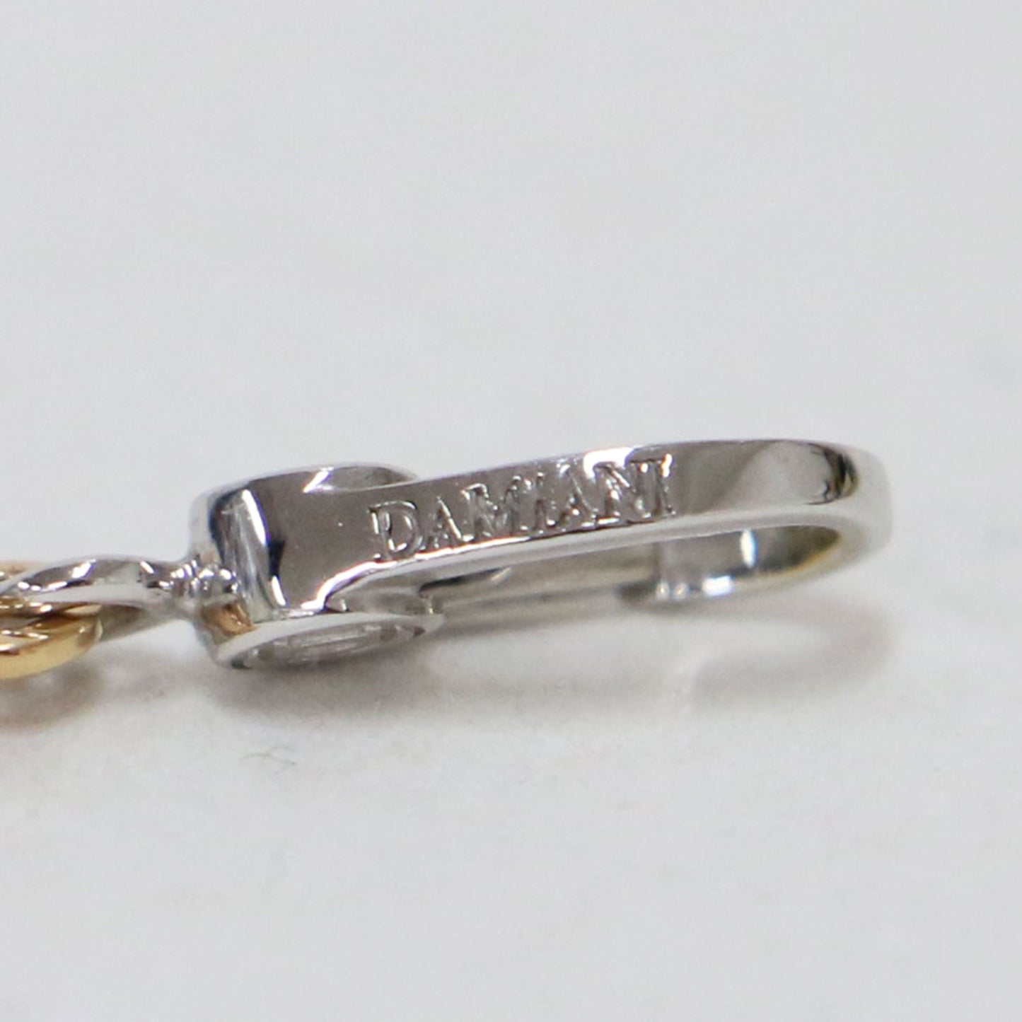 チャーミング ソフィアローレン K18 ダイヤ付 チャーム / Sophia Loren ペンダントップ ピンクゴールド ホワイトゴールド