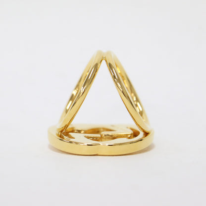 GG ロゴ スカーフリング / スカーフ留め イタリア製 ヴィンテージ