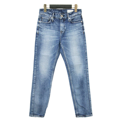 ザ ステラ ガールフレンド デニムパンツ / THE STELLA 280219 スリム テーパード ダメージ加工 ストレッチ コットン