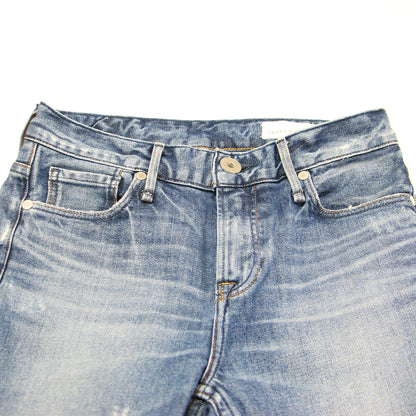 ザ ステラ ガールフレンド デニムパンツ / THE STELLA 280219 スリム テーパード ダメージ加工 ストレッチ コットン