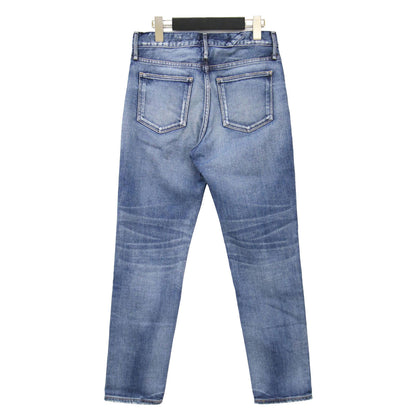 ザ ステラ ガールフレンド デニムパンツ / THE STELLA 280219 スリム テーパード ダメージ加工 ストレッチ コットン