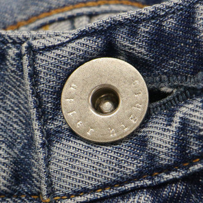 ザ ステラ ガールフレンド デニムパンツ / THE STELLA 280219 スリム テーパード ダメージ加工 ストレッチ コットン
