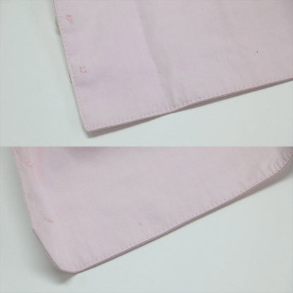 リボン 刺繍 ロングスリーブ シャツ / ブラウス ボウタイ コンパクト コットン