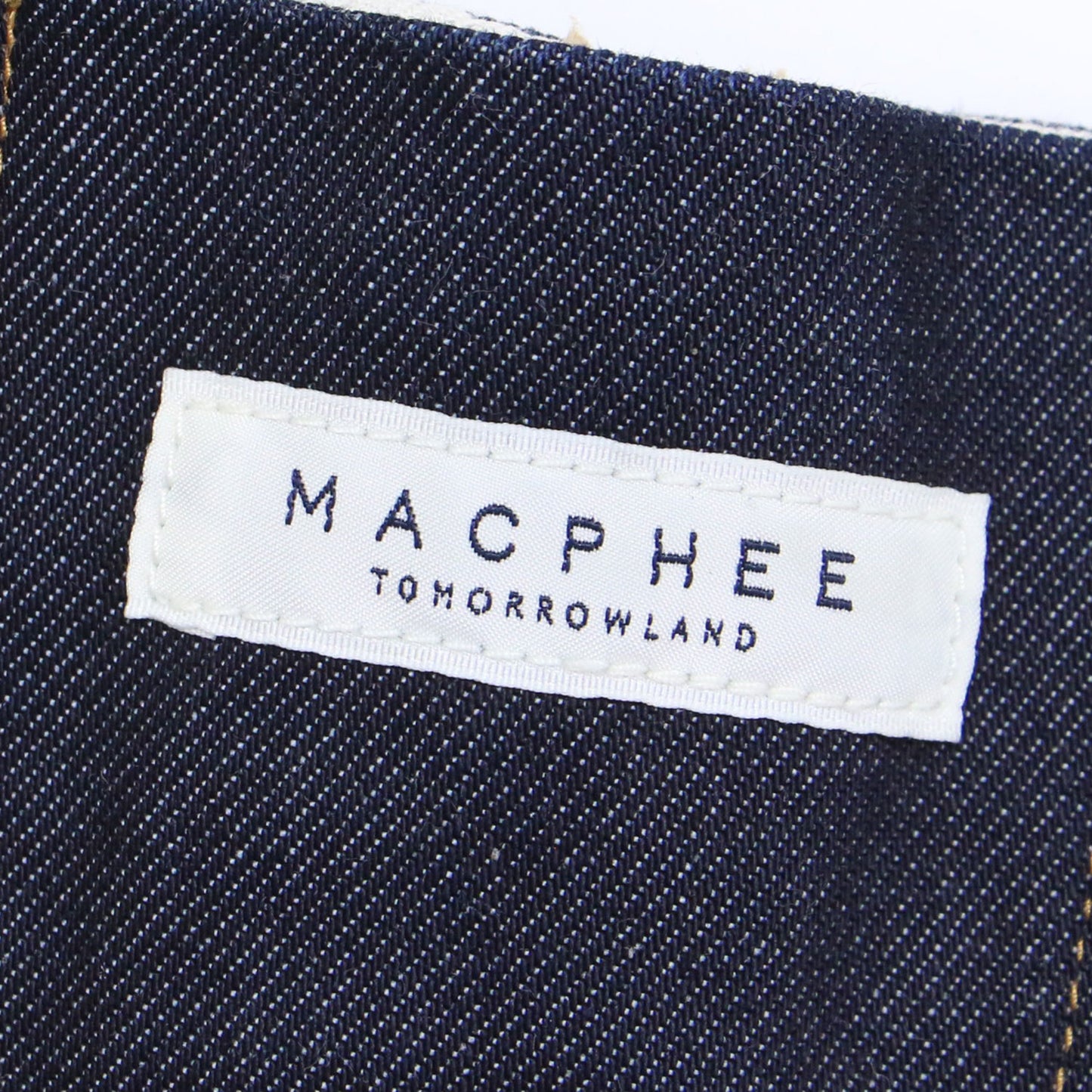 コットン デニム レースアップ Iライン スカート / ロング丈 タイト スリット ストレッチ