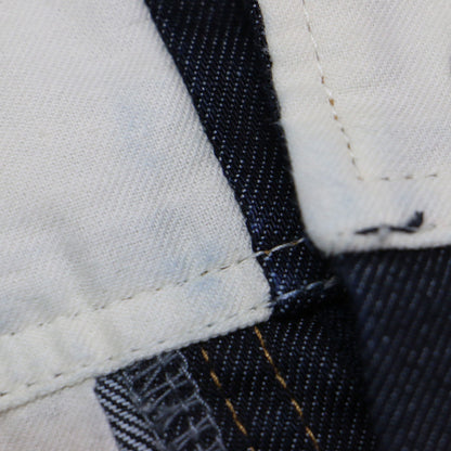 コットン デニム レースアップ Iライン スカート / ロング丈 タイト スリット ストレッチ