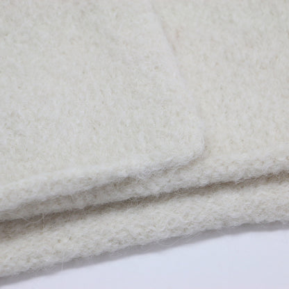 23秋冬 ショールカラー ロングカーディガン / LONGSHAWL ガウン 長袖 ストレート アルパカ