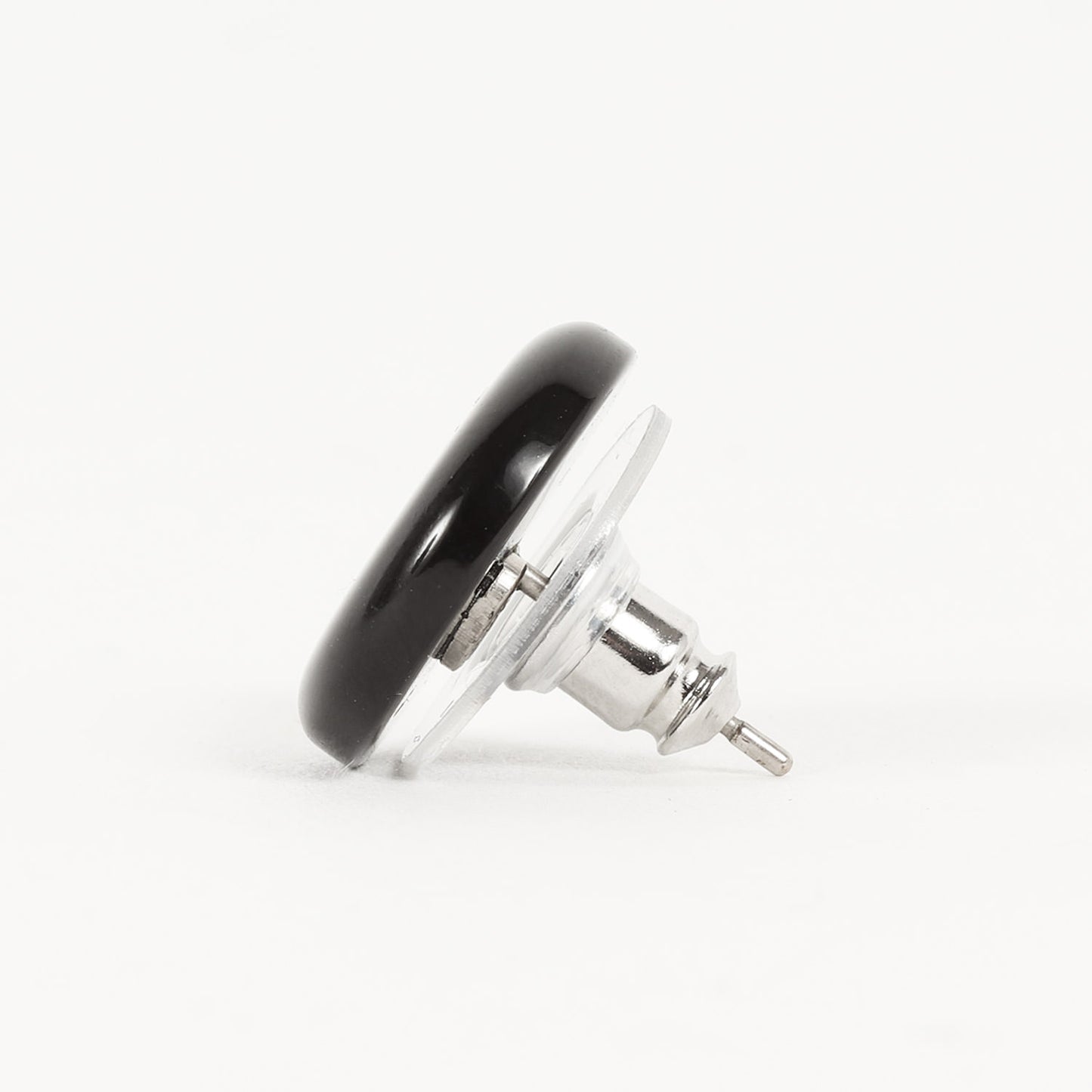 ココマーク ビジュー ボタン ピアス / 00A ロゴ ヴィンテージ