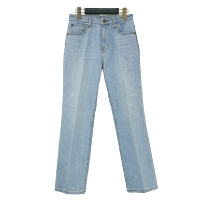 25春夏 センタープレス入り セミフレア デニム パンツ / Coney Denim Kristy D Pant コットン