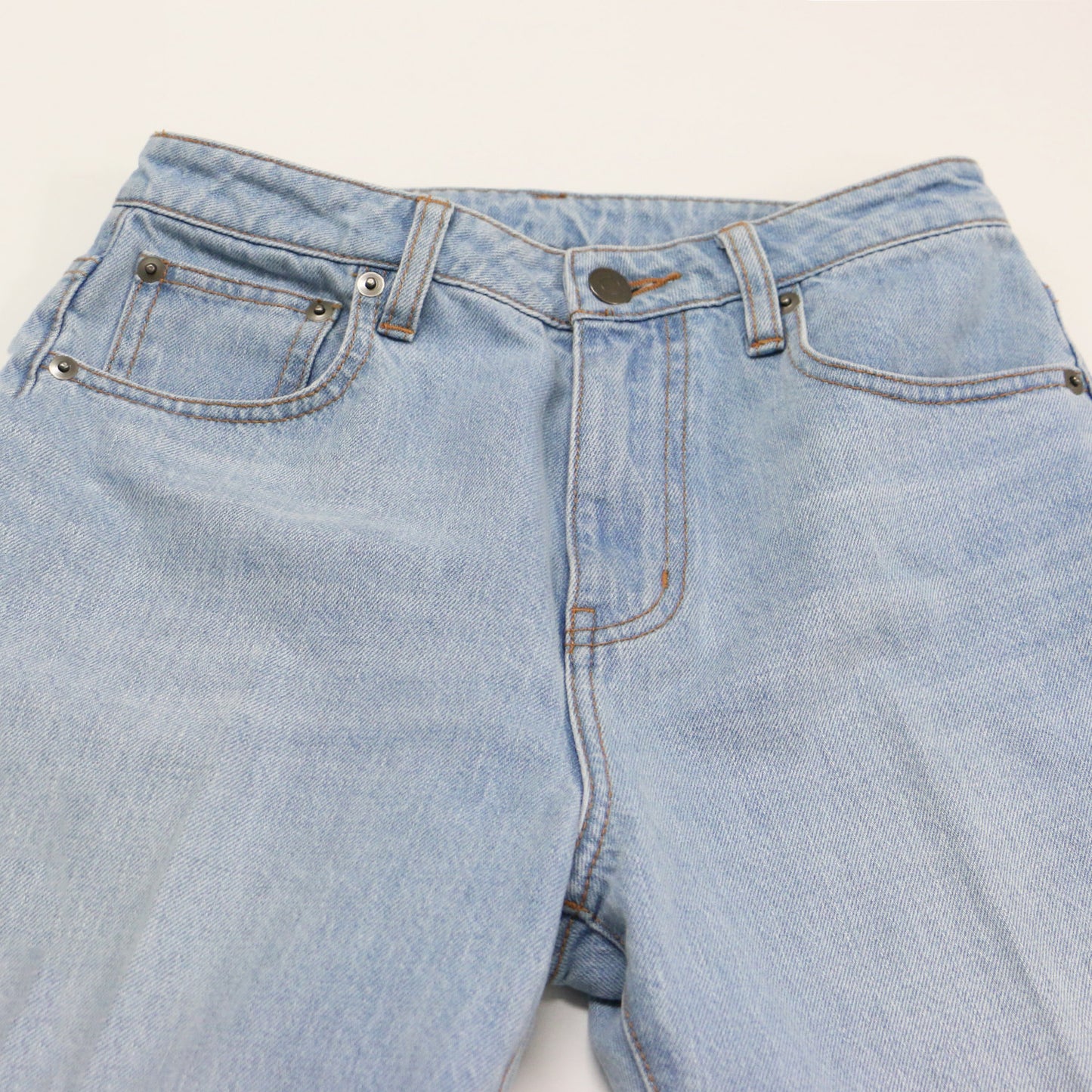 25春夏 センタープレス入り セミフレア デニム パンツ / Coney Denim Kristy D Pant コットン
