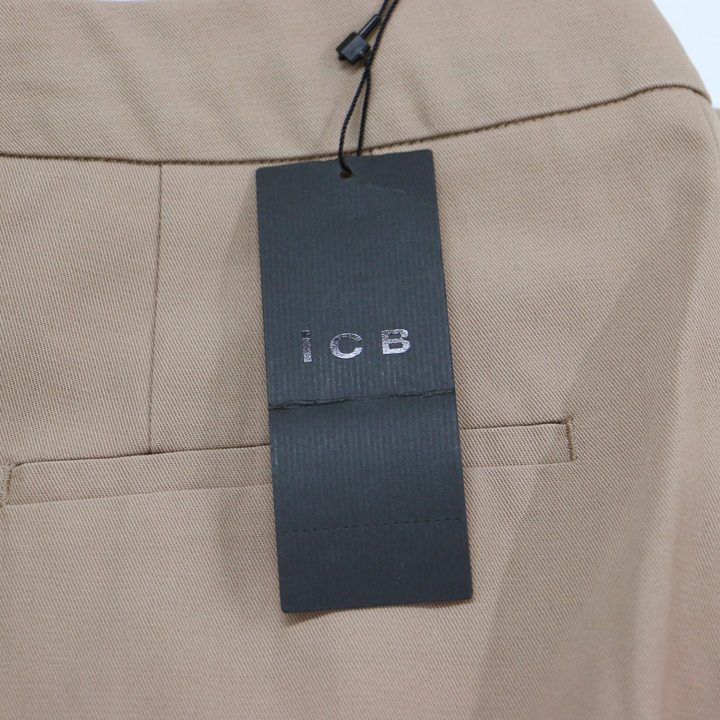 異素材 サイドライン ワイド パンツ / Cotton Gabardine Aライン フレア センタープレス コットン