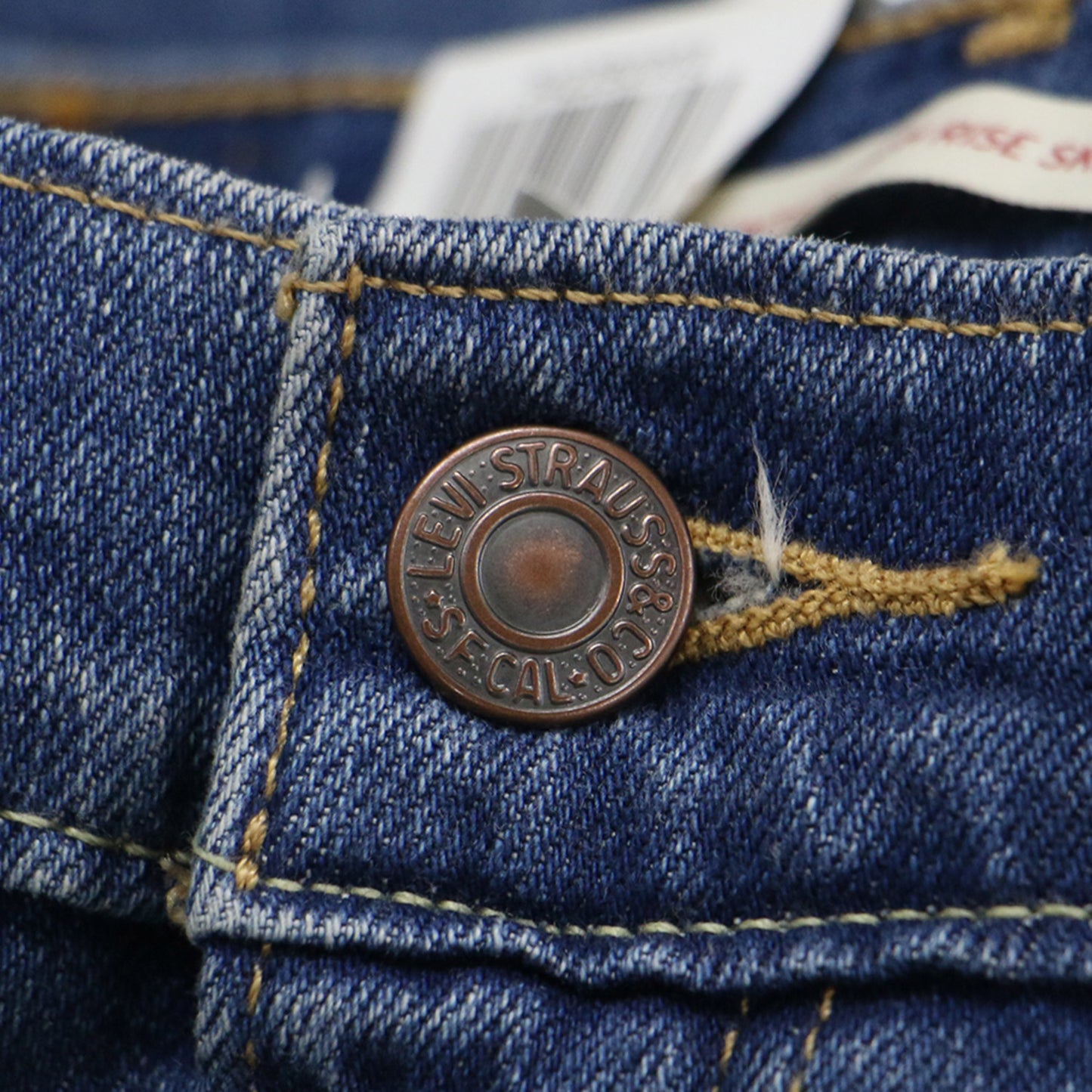 ヴィンテージ ハイライズ スキニー デニム パンツ 721 / VINTAGE HIGH RISE SKINNY パッチワーク ストレッチ ダメージ加工 コットン