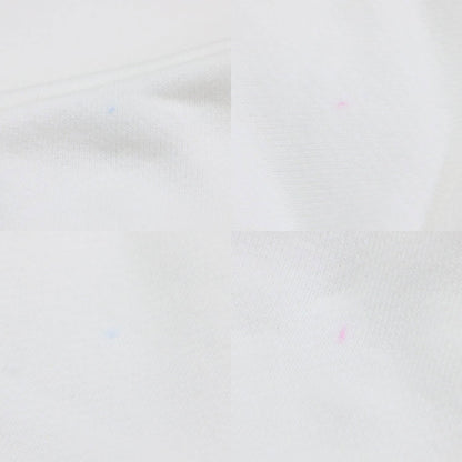 24春夏 スウェット Vネック プルオーバー / 長袖 クロップド丈 カットオフ コットン