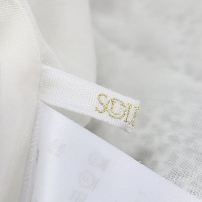 21秋冬 プリント ティアード ギャザー ロング スカート / フレア 総柄 リボン コットン