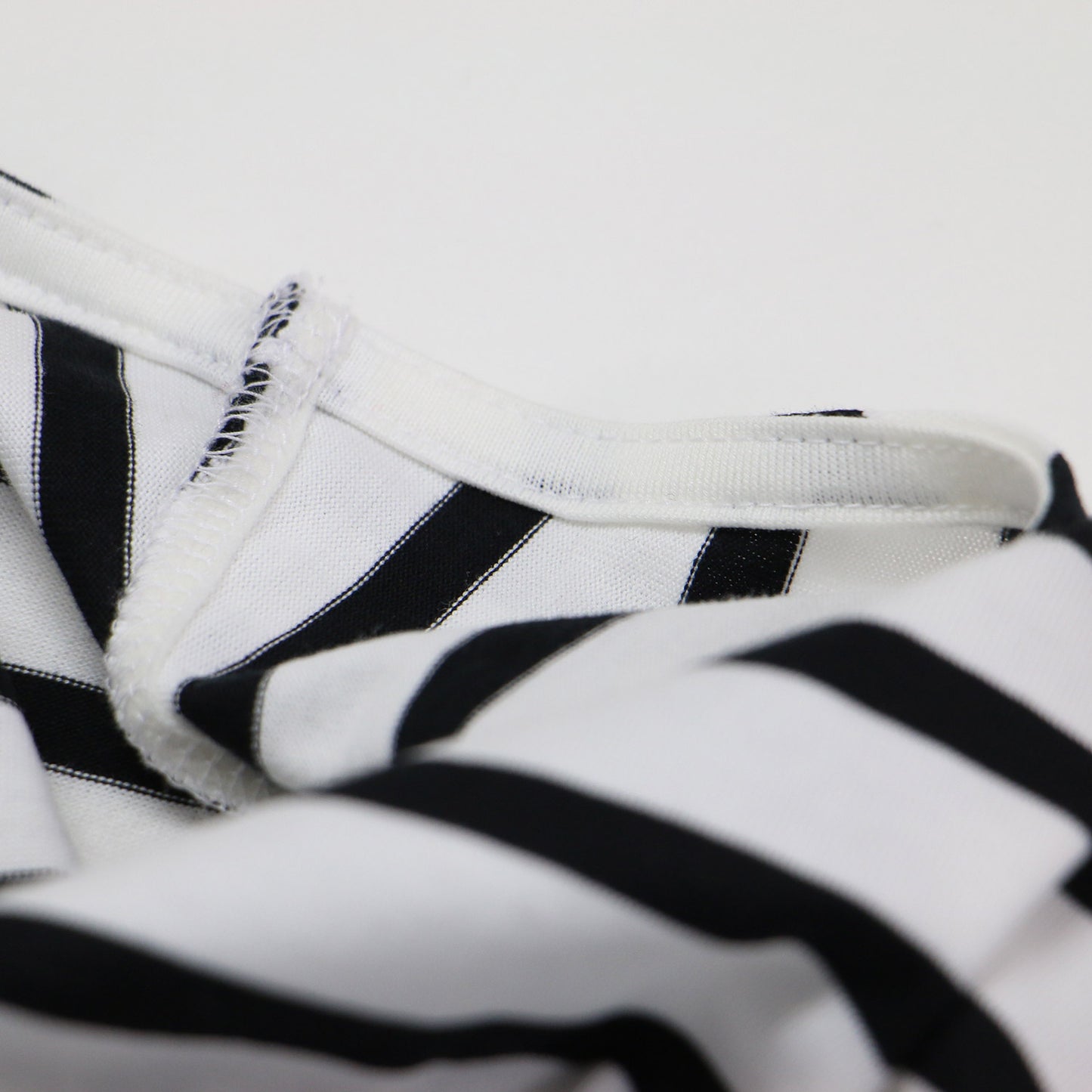 21春夏 バックフレア ロングスリーブ Tシャツ / カットソー クルーネック ワイド ボーダー コットン