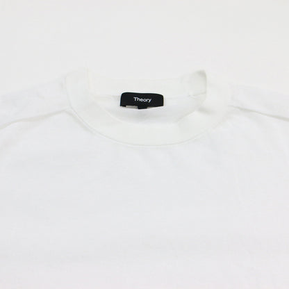 シアー クロップド プルオーバー ニット / Airy Cotton Cropped CN PO J ショート丈 クルーネック 長袖 コットン