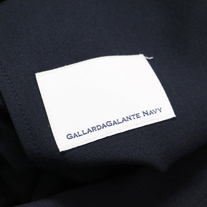 23春夏 ハーフスリーブ ジャケット / テーラード チュニック丈 ワイド スリット ウォッシャブル