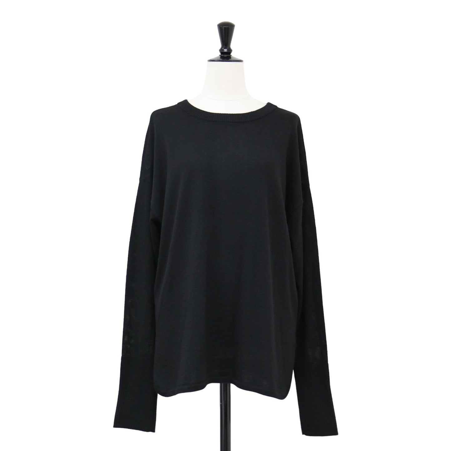 25春夏 ウォッシャブル 2WAY ヘンリー プルオーバー / ニット ワイド タック スリット