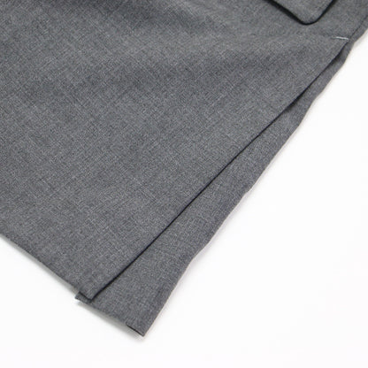 Vネック ウール ベスト / ジレ プルオーバー ノースリーブ ポケット スリット