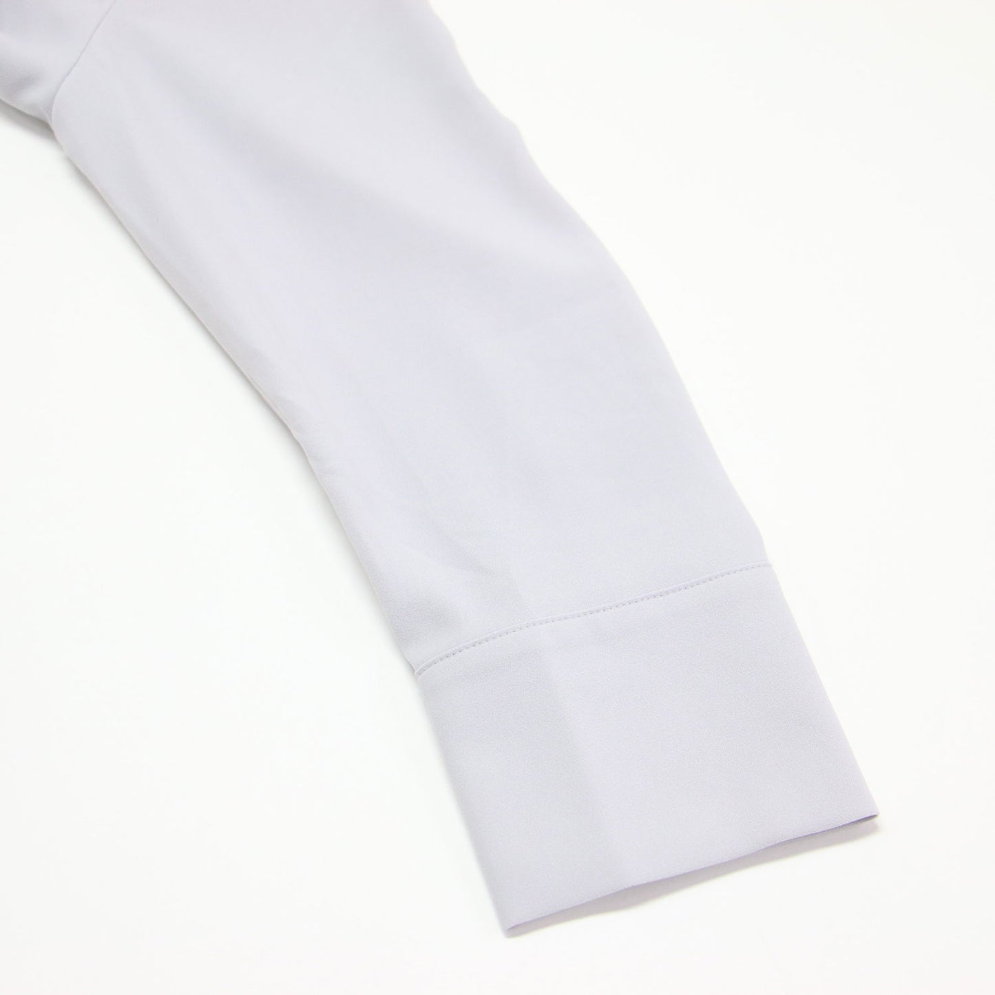 25春夏 ナロータイ ブラウス / Prime GGT Tie Blouse シャツ 長袖 バンドカラー ドレープ ストレッチ ジョーゼット