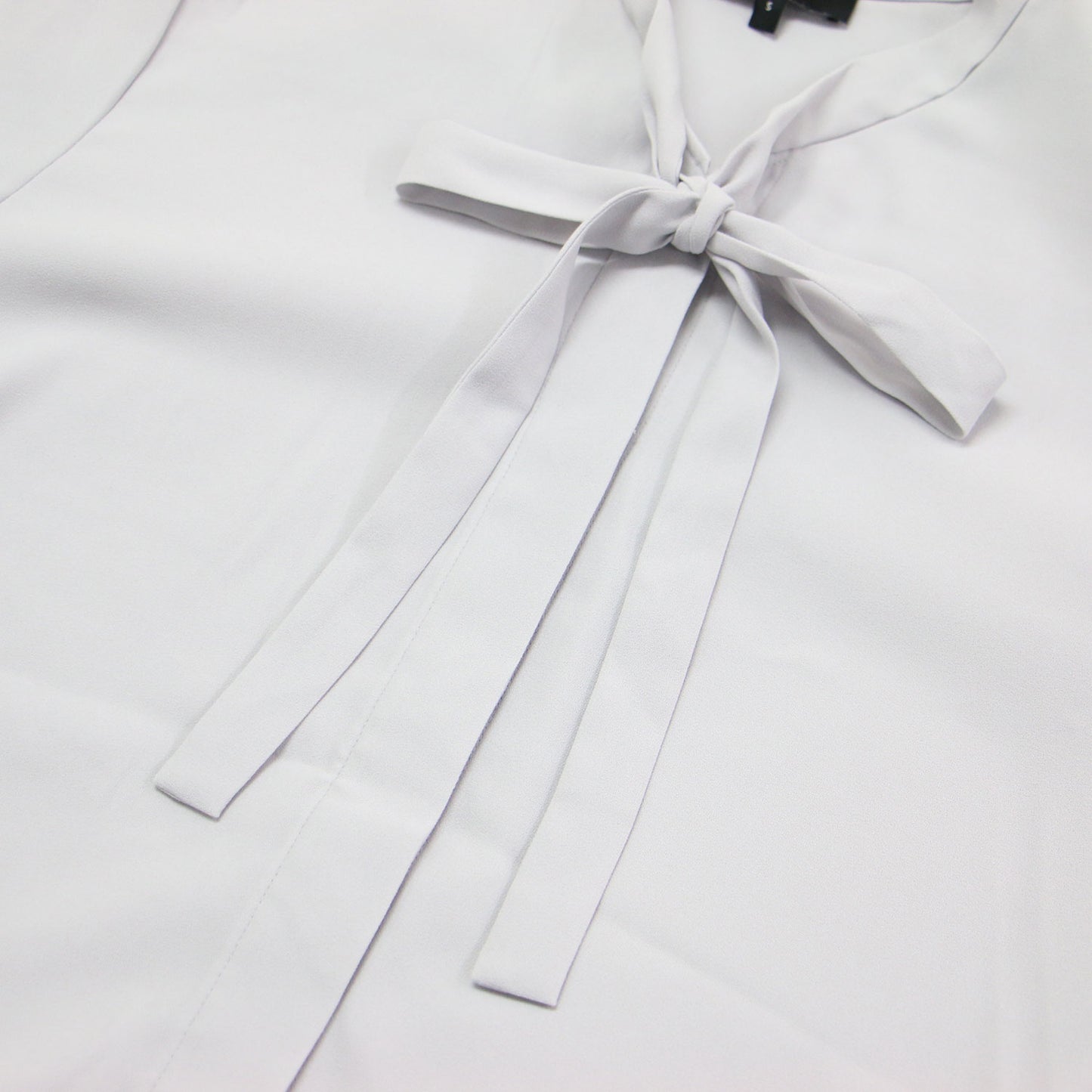 25春夏 ナロータイ ブラウス / Prime GGT Tie Blouse シャツ 長袖 バンドカラー ドレープ ストレッチ ジョーゼット