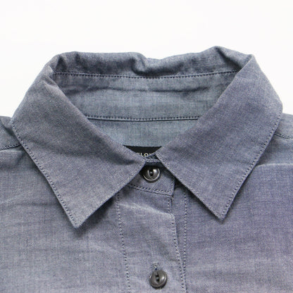 23春夏 コットン ダンガリー シャツ / COTTON DUNGAREE SHIRT 長袖 レギュラーカラー オーバーサイズ
