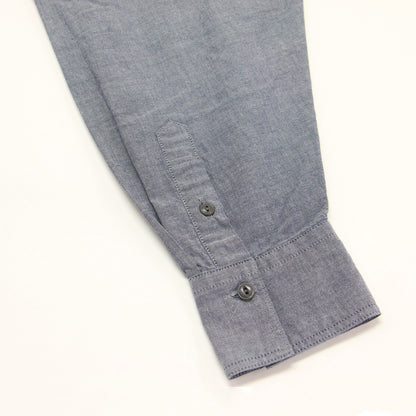 23春夏 コットン ダンガリー シャツ / COTTON DUNGAREE SHIRT 長袖 レギュラーカラー オーバーサイズ