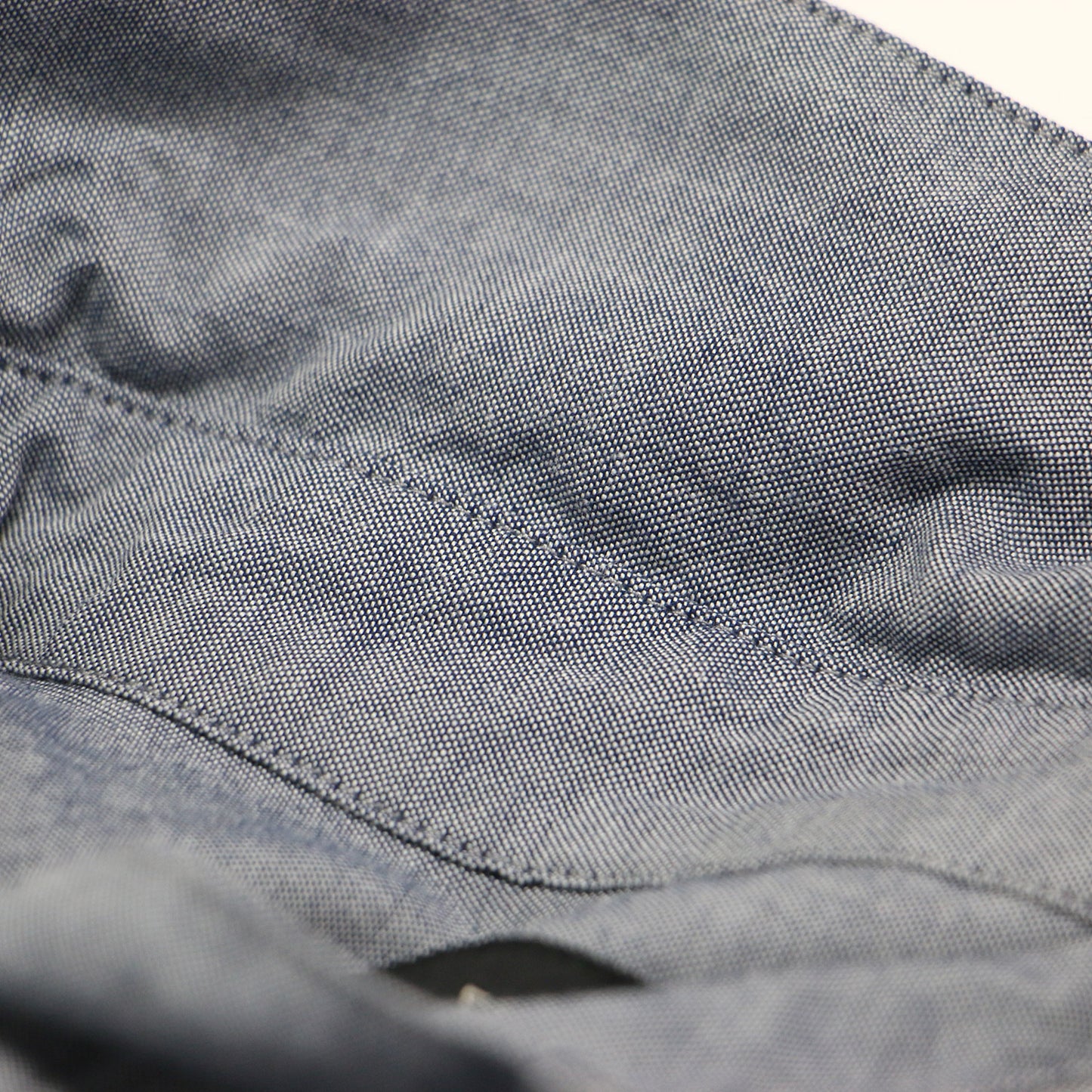 23春夏 コットン ダンガリー シャツ / COTTON DUNGAREE SHIRT 長袖 レギュラーカラー オーバーサイズ