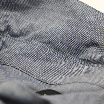 23春夏 コットン ダンガリー シャツ / COTTON DUNGAREE SHIRT 長袖 レギュラーカラー オーバーサイズ