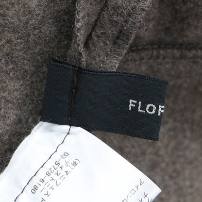 24秋冬 ウール メルトン キャミソール トップス / ブラウス Aライン スリット タック