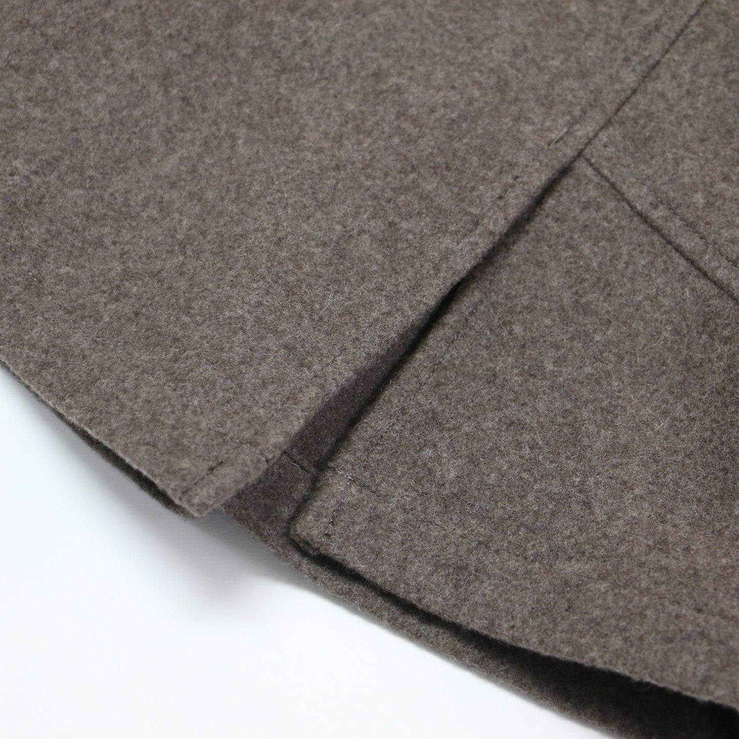 24秋冬 ウール メルトン キャミソール トップス / ブラウス Aライン スリット タック