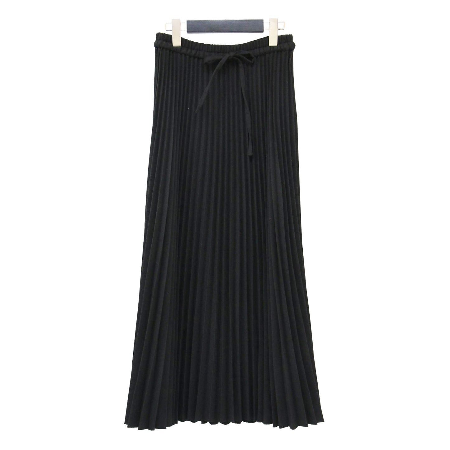 ストリング プリーツ スカート / String pleated skirt ロング フレア ウエストゴム